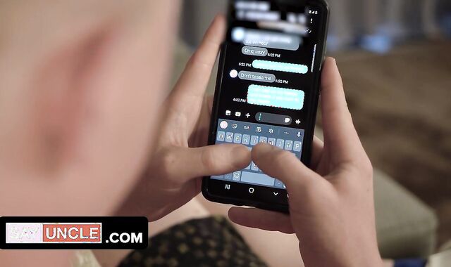 SayUncle Labs - Splendid Slim Twink Tricks Mischievous Elderly Dude And Makes Him Pulverize His Schlong-Squashing Donk Hole