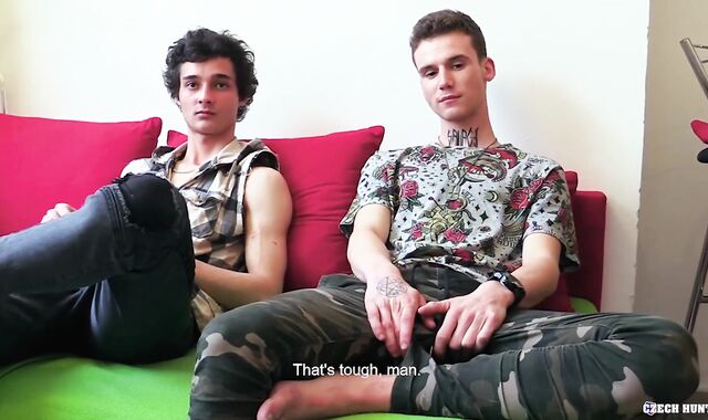 BigStr - Stud Gets A Call From two Desperate Guys Who Want To Get Boned & He Agrees To Smash Them