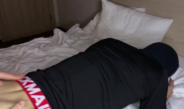 3 boys in sportswear screwing rock-rigid