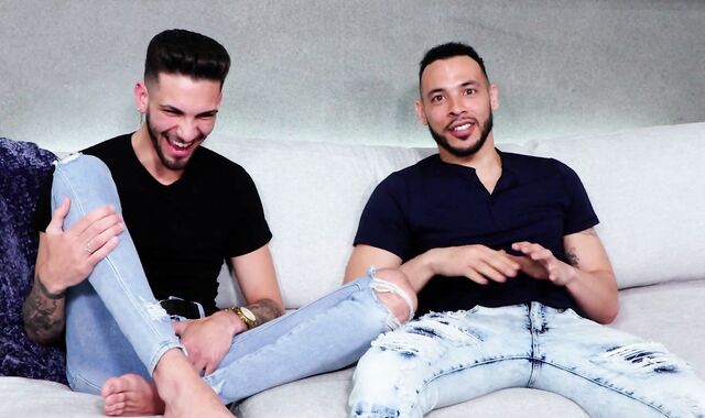 Macho Dark-Hued Fledgling Abuses Muscle Jock - StagCollective