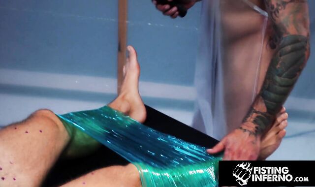 Sub Boyfriend Butler Is Alone, Trussed N' Waiting For Pleasure