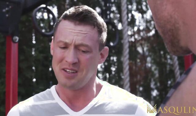 MASQULIN Muscled Alex Mecum And Pierce Paris Humid Breed Rock-Stiff