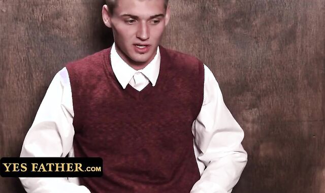 YesFather - Sinful Boy Confesses His Secret Sexual Wishes And Gets Holy Forgiveness From The Priest