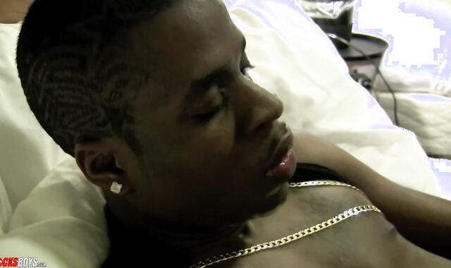 Hoody Dicked Down DeVaunte and Splattered a Great-Sized Ball-Sac All Over Him