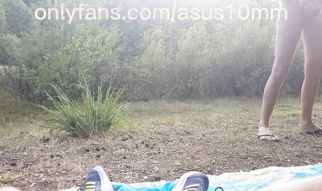 Crusing Lake Fun, Public, 2xCum, Outdoor, Caught, Massive Boner