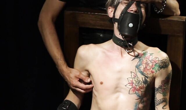 NICKY ROCK HARD TICKLED AND BALL-BALL-GAGGED 2 PART