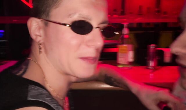 A stranger divorced a couple for poking in a dark pub