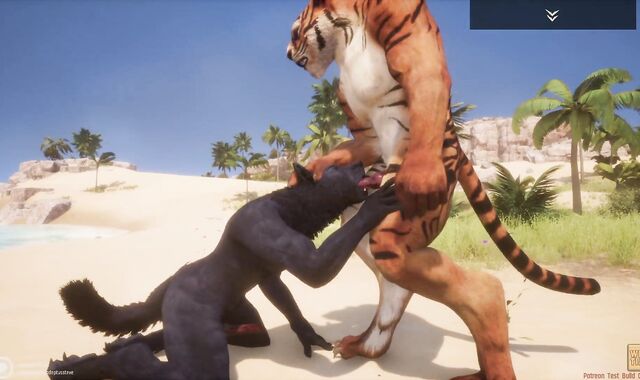 Kinky Life / Homo Wool Glazed Porno Dark-Hued Grizzly with Tiger