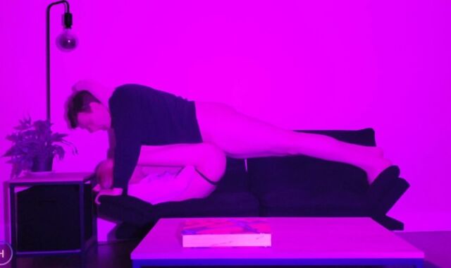 romping youngster honeypot at a party!