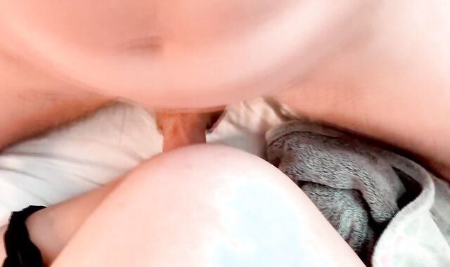 Ultra-Super-Cute & moany femboy mega-slut gets poked by straight GUY roommate sans a protection