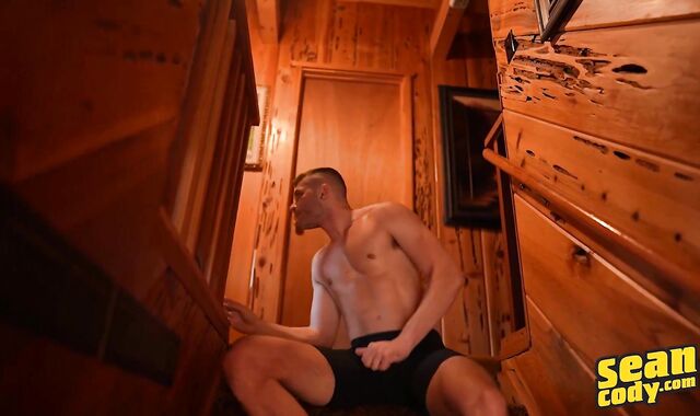 Sean Cody - Crazy Stud Justin Gives Sean & Josh A Oral Job & Lets Them Bang His Jizz-Shotgun-Wringing A-Ravage Fuck-Hole