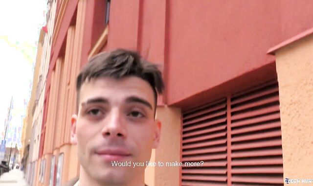 BigStr - Scanty Nice Guy Takes A Stranger's Supreme-Sized Manhood In His Booty As An Exchange For Some Cash