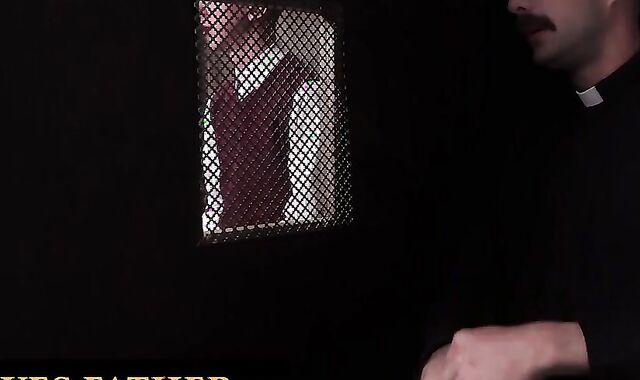 YesFather - Supah-Uber-Cute Stud Confesses His Crazy Sins And Needs To Satisfy The Priest To Get Forgiven