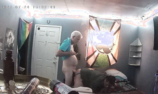 Grandpa breeds me rough and deep