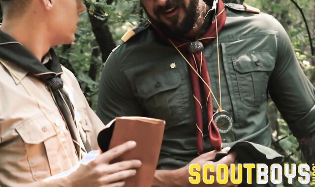 ScoutBoys - Suspended DILF, Dolf Dietrich, barebacks hairless cherry scout