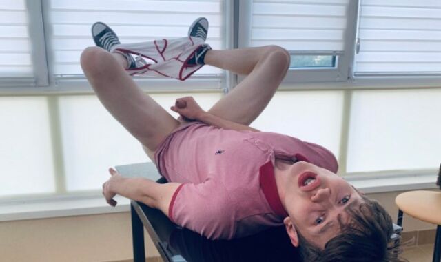 Daily Jizm Shedule & Sizzling Boy Fap while Lying on the Table! / IMMENSE MANSTICK