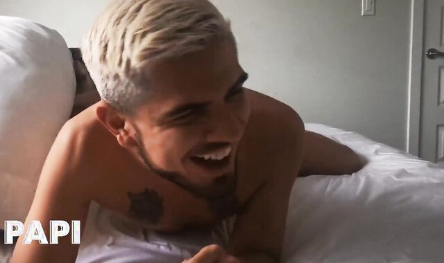 Papi - Thyle Knoxx Finds A Fresh Human Cushion To Hook-Up, His Step-Brutha's Alex Montenegro Guy Man-Meat-Squashing Backside Plow-Slot